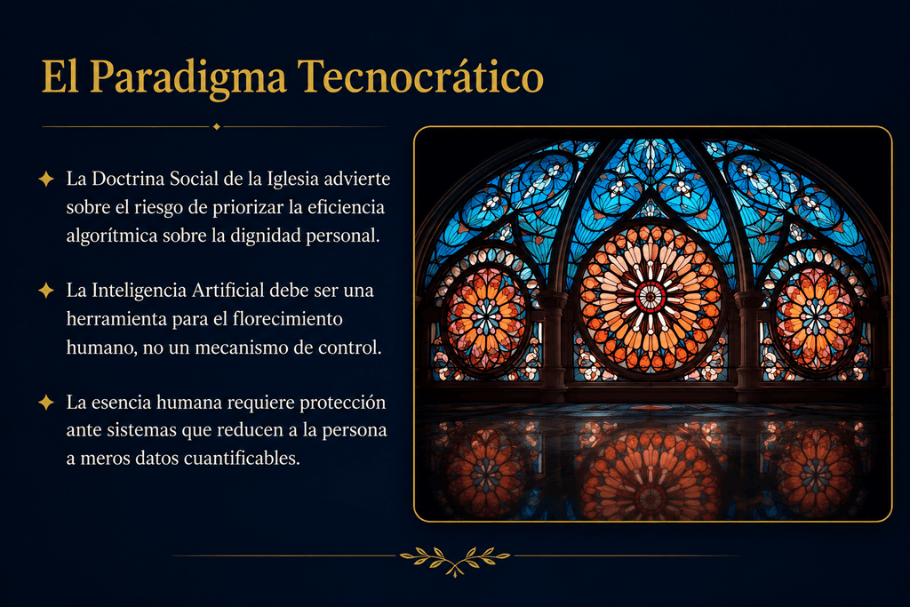 León XIV retoma una preocupación ya señalada por el Papa Francisco: cuando la técnica deja de ser instrumento y se convierte en criterio absoluto, empieza a decidir qué vale, qué se conserva y qué se descarta.