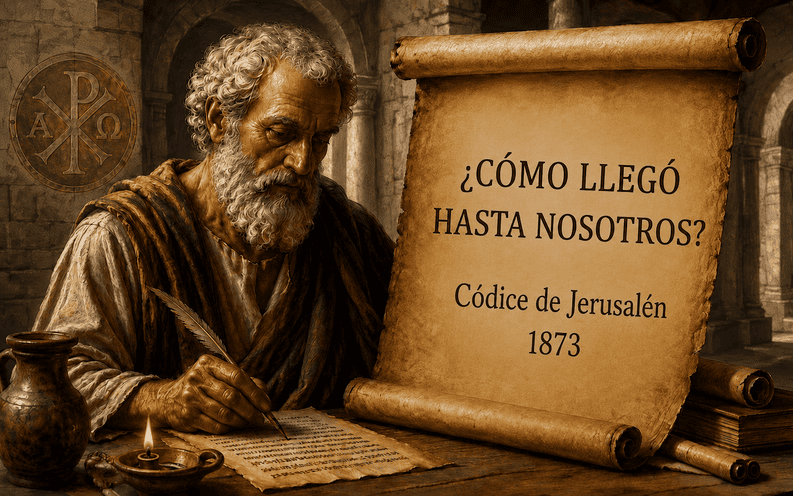 ¿Cómo llegó hasta nosotros? Códice de Jerusalén, 1873