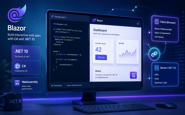 Blazor, c#, webAssenbly